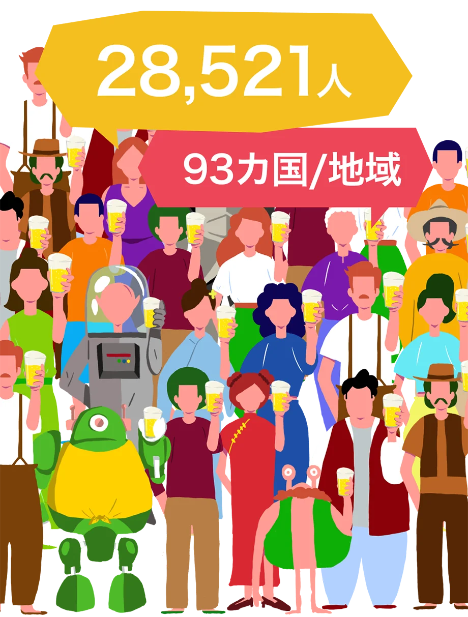 28,521人 93カ国/地域